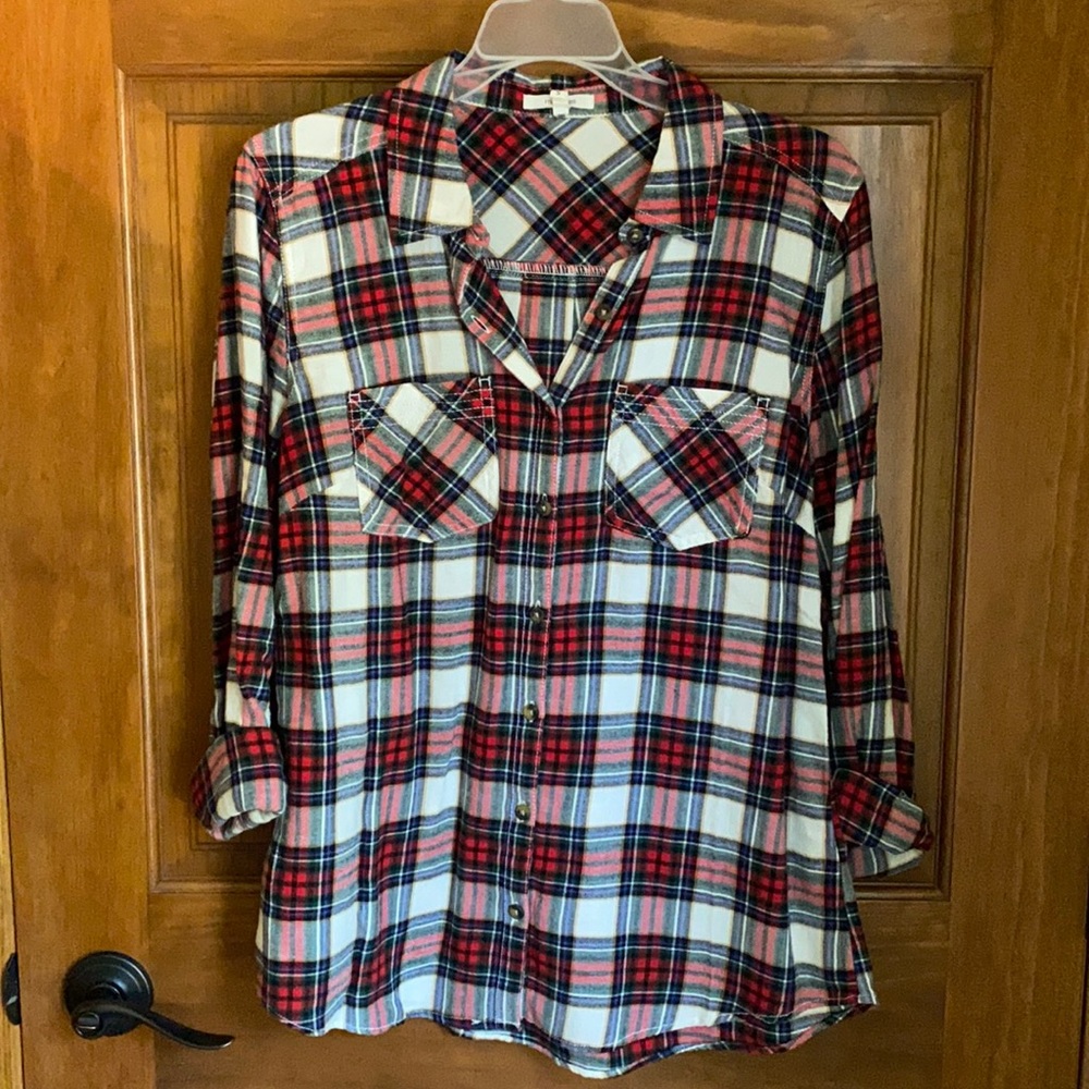 Maurices Flannel Top